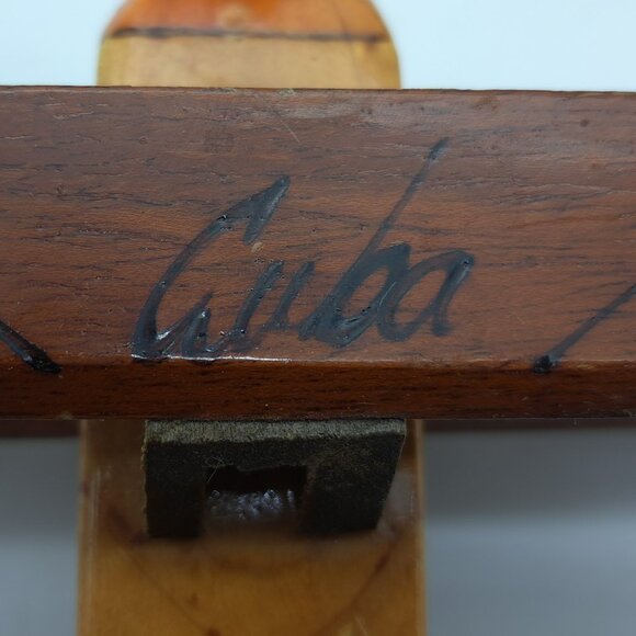 Wooden Biplane Model -Cuba - Picture 8 of 11